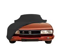 Copriauto da interno adatto per Peugeot 504 Coupé Copertura Nero GARAGE COVER