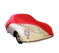 Copriauto da interno adatto per Porsche 356 A, B & C Copertura Rosso GARAGE