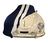 Copriauto da interno adatto per Porsche 356 Speedster Copertura Blue with white