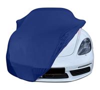 Copriauto da interno adatto per Porsche Cayman (718) Copertura Le Mans Blu