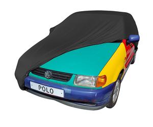 Copriauto da interno adatto per Volkswagen Polo III Copertura Nero GARAGE COVER