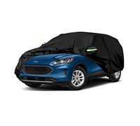 Copriauto impermeabile di ricambio per Ford Escape 2008-2023, 6 strati per tutte le stagioni con porta con cerniera e fasce antivento per protezione da neve, pioggia, polvere e grandine