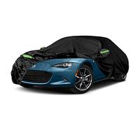 Copriauto impermeabile di ricambio per Mazda MX-5 Miata 1998-2019 2020 2021, 210T 6 strati per tutte le condizioni atmosferiche con porta con cerniera per protezione da neve, pioggia, polvere
