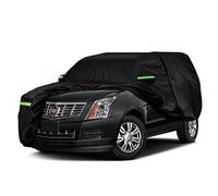 Copriauto impermeabili di ricambio per Cadillac SRX 2003-2016, 6 strati per tutte le condizioni atmosferiche, con porta con cerniera e fasce antivento per neve, pioggia, polvere, grandine
