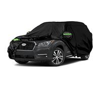 Copriauto impermeabili di ricambio per Subaru Ascent 2019-2024, 6 strati per tutte le condizioni atmosferiche, con porta con cerniera e fasce antivento per protezione da neve, pioggia, polvere