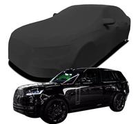 Copriauto Personalizzato per Range Rover First Edition 2023 2024 2025, Interni Protezione Antipolvere Elasticizzata in Velluto Traspirante Copriauto Completo,Black