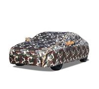 Copriauto Protezione totale dal sole con cerniera laterale e strisce riflettenti, per Chevy Hardtop Sedan 2 porte 1949-1952,Impermeabile Traspirante Antivento Antineve Antipolvere