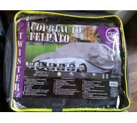 COPRIAUTO TELONE INVERNO ESTATE FELPATO IMPERMEABILE MOLLE ZIP S 406-165-119CM