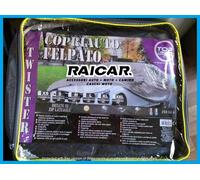 COPRIAUTO TELONE INVERNO ESTATE FELPATO IMPERMEABILE MOLLE ZIP XL 533-196-145CM