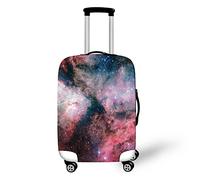 Copribagagli Con Cielo Stellato 3D Universo Galassia Design A Tema Bambini E Adulti Luggage Cover Elasticated Washable Anti-Scratch And Dustproof Valigie Cappuccio Cover (Style 2, M(22-25inch))
