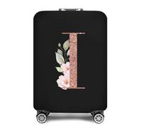 Copribagagli Da Viaggio A Forma Di Lettera Moda in oro rosa 26 lettere Custodia protettiva for valigia Trolley da viaggio Essentials Coperture antipolvere for 18-32 pollici Copri Valigia Coperchio(8ro