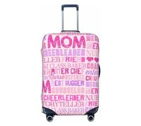 Copribagagli da viaggio, con scritta "Best Mom ever", protezione elastica per valigie, 45,7-81,7 cm, Nero , x-large