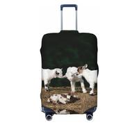Copribagagli da viaggio - Cute Goat Baby Elasticity Valigie Coperture per bagagli 45-81 cm, Nero , S
