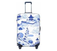 Copribagagli da viaggio graffio Coprivaligia con graffiti e architettura, da 18 a 32 pollici, protezioni for valigie(L)