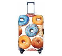 Copribagagli da viaggio graffio Coprivaligie con ciambelle colorate, da 18 a 32 pollici, protezioni for valigie(L)