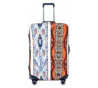 Copribagagli da viaggio graffio Coprivaligie in stile etnico con geometria, da 18 a 32 pollici, protezioni for valigie(XL)