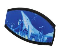 Copribanda per Maschera Snorkeling in Neoprene Blu a Doppio Strato | Adatto a Immersione e Snorkeling, Design Innovativo, Protegge i Chioma e Si Adatta a Diverse Misure