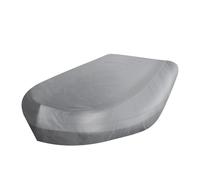 Copribarca Gonfiabile, 210D Oxford Telone Scafo A V Telo Antipolvere Impermeabile di Stoccaggio Resistente UV Custodia Protettiva, per Canoa da Kayak, Gommone (Grigio, V-förmig 380 * 200 * 46cm)