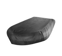 Copribarca Gonfiabile, 210D Oxford Telone Scafo A V Telo Antipolvere Impermeabile di Stoccaggio Resistente UV Custodia Protettiva, per Canoa da Kayak, Gommone (Nero, V-förmig 330 * 165 * 46cm)