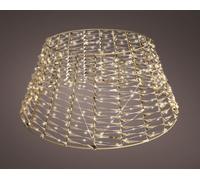 COPRIBASE ALBERO DI NATALE LUMINOSA CON LED BIANCO CALDO 72CM
