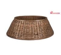 COPRIBASE Albero di Natale vimini marrone rotondo diam.78/55 h28