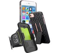 Copribatteria Con Supporto Slim Per Apple iPhone SE 2022 2020 - Nero