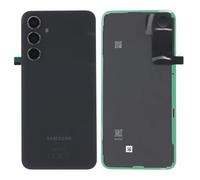 Copribatteria originale, coperchio posteriore per Samsung Galaxy A54 A546B, nero (nero) con strisce adesive premontate e vetro per fotocamera