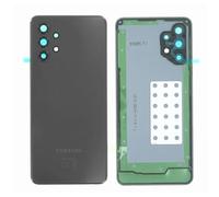 Copribatteria Originale Cover Posteriore Coperchio Posteriore per Samsung Galaxy A32 4G A325F (Nero) con Strisce adesive premontate e Fotocamera