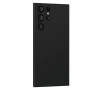 Copribatteria per Samsung Galaxy S22 Ultra compatibile con lente protettiva nero