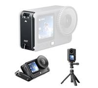 Copribatteria verticale resistente all'acqua per DJI Action 6, copertura magnetica per batteria verticale a sgancio rapido per Action 6, montaggio nudo resistente agli spruzzi d'acqua, leggero, per