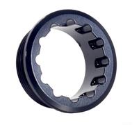 Copriblocco per ruota Libera per ms M6100 M7100 M8100 Lega Alluminio | Compatibile M6100 M7100 M8100, montaggio ottimale, funzionalità superiore, danni mozzo(Black)