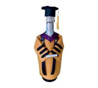 Copribottiglia di vino con cappellino da laurea, copribottiglia di vino per laurea, cappello da laurea, copertura per bottiglia di vino da scapolo, copertura per bottiglia di vino, nappe per vino,