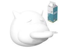 Copribottiglia in Silicone - Protettore Decorazione 3D Scatola Latte a Forma di | Copribibite Rotante per Bambini Cucina Casa Uso Quotidiano Escursionismo Campeggio