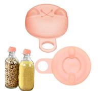 Copribottiglie in silicone, Coperchi sigillanti per bevande riutilizzabili, Tappi elastici per acqua gassata con design a chiusura a prova di perdite Protezione antipolvere Topper per bevande d