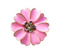 Copribottone Metallo 2.5x2.5cm 10g - Clip Strass Tartaruga Stile Gemello Per Camicie, Abiti & Cucito Fai Da Te, Accessorio