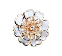 Copribottoni a fiori - Gemelli a fiori | Coprigemelli da donna | Gemelli per camicette decorative in metallo fantasia, clip con fibbia per nonna, donne