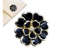 Copribottoni a fiori - Gemelli a fiori | Coprigemelli da donna | Gemelli per camicette decorative in metallo fantasia, clip con fibbia per nonna, donne