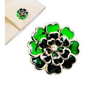 Copribottoni a fiori - Gemelli a fiori | Coprigemelli da donna | Gemelli per camicette decorative in metallo fantasia, clip con fibbia per nonna, donne