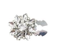 Copribottoni con strass - Copribottoni a scatto | Coperte per bottoni per camicie | Bottoni staccabili da donna | Accessori per ciondoli a forma di fiore