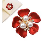 Copribottoni - Copribottoni rimovibili con strass per donna, bottoni decorativi con clip in per camicette | Gioielli, bottoni di perle, spille per jeans, cucito, artigianato, donne