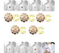 Copribottoni da donna, Copribottoni con strass, Bottoni con strass da donna, Bottoni fantasia in cristallo for abbigliamento, Bottoni decorativi for abbigliamento e Bottoni da cucire fai-da-te(Pink si