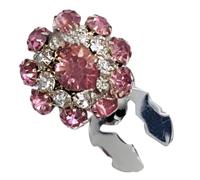 Copribottoni per camicia, gemelli staccabili con cristalli, per eventi formali, clip alla da donna, Refer to description, Strass + rame, Unisex