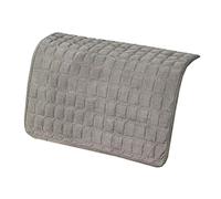 Copribraccioli Fodera per Bracciolo Del Divano 50x50cm 60x60cm Fodera per Poggiatesta per Sedia Reclinabile, Fodera per Poltrona, Fodera Trapuntata Antiscivolo ( Color : Light Grey , Size : 55X55CM/22