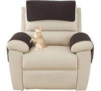 Copribraccioli Fodera Per Bracciolo del Divano, Fodera Per Poggiatesta Per Sedia Reclinabile, Fodera Per Poltrona Impermeabile con Tasche, 1/2/3 Posto Copripoltrona Relax ( Color : 34# , Size : 3-seat