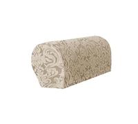 Copribraccioli per divano, Protezioni braccioli divano Fodere sfoderabili in poliestere multicolore 2 pezzi(Khaki)