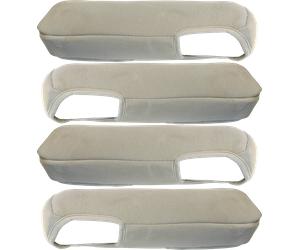 Copribraccioli sedili camper bremer tipo 1 per ducato / boxer / jumper 4 pezzi - beige