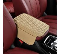 Copribracciolo per Auto in Pelle per Ferrari SF90 XX / SF90 Spider XX 2023-,Design Trapuntato a Rombi, con Tasche Laterali, Ergonomico,C Beige