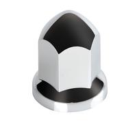 COPRIBULLONI CAMON 10 PZ Ø 30 mm IN ABS CROMATI MONTAGGIO A PRESSIONE DADI RUOTE