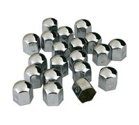 PILOT - Chromed Caps, copribulloni in acciaio cromato - Ø 17 mm