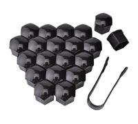 Copribulloni per Ruote Auto per BYD Atto2 (2024 - 2026), 20 Pezzi, Impermeabile, Antiruggine, con Attrezzo di Rimozione Incluso,G 21mm-Black
